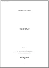 A növénytan