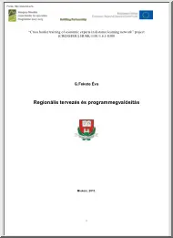 G. Fekete Éva - Regionális tervezés