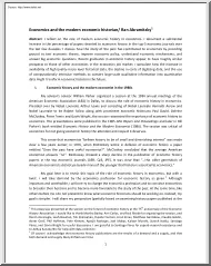 Ran Abramitzky - Economics and the