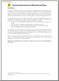 Information Technology and Internet