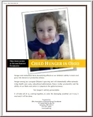 Child Hunger in Ohio