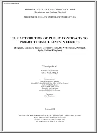 Albertsen-Degy-Gotlieb - The Attribution of Public Contracts to Project Consultants in Europe