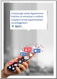 A közösségi média figyelemmel kísérése és elemzése a szellemi tulajdont érintő jogsértésekkel összefüggésben