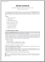 A JBuilder használata