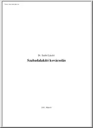 Dr. Szabó László - Szabadalakító