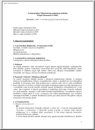 Az Egészségügyi Minisztérium