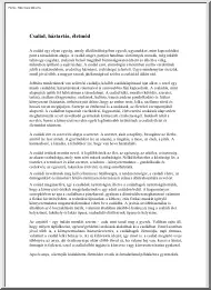 Család, háztartás, életmód