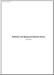 Albert Einstein - Relativity