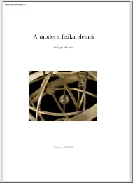 Szilágyi András - A modern fizika