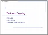 David Anderson - Technical Drawing