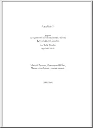 Dr. Balla Katalin - Analízis