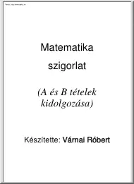 Várnai Róbert - GDF Matematika