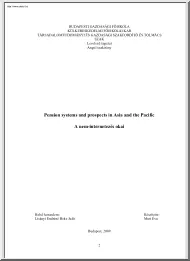 Muri Éva - Pension systems and