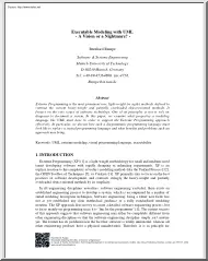 Bernhard Rumpe - Executable Modeling with UML, A Vision or a Nightmare