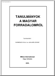 Tanulmányok az 1956-os magyar