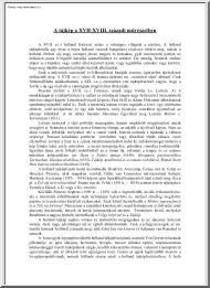 A tájkép a XVII-XVIII. századi