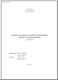 Berecz Erzsébet - A gyakorlat során megismert, gyermekekkel, fiatalokkal foglalkozó intézmény tevékenységének bemutatása