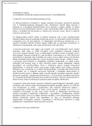 Harsányi László - A nonprofit