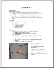Histology