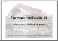 Dr. Németh Róbert - A faanyag