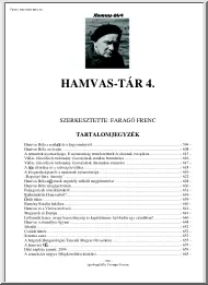 Faragó Ferenc - Hamvas tár 4