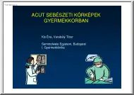 Kis-Verebély - Acut sebészeti