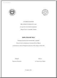 Rasztovác Henrietta - Kishegyes helyneveinek onomasztikai vizsgálata