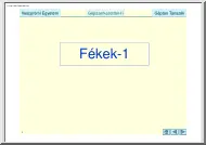 Fékek I