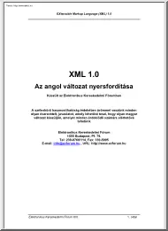 XML 1.0