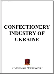 Confectionery Industry of Ukraine