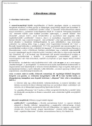 A liberalizmus válsága