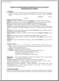 Rendszer- és információelméleti