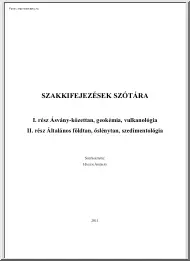 Hágen András - Szakkifejezések