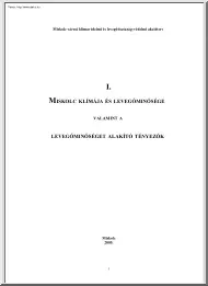 Miskolc klímája és