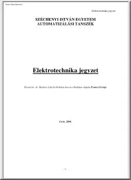 dr. Hodossy László - Elektrotechnika jegyzet