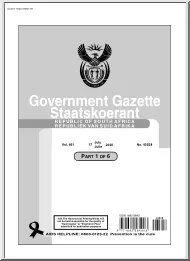 Government Gazette Staatskoerant