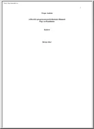 Cieger András - A liberális program megvalósításának dilemmái