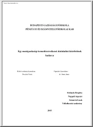Stefanek Brigitta - Egy mezőgazdasági