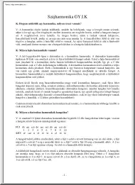 Biró Csaba - Szájharmonika GYIK