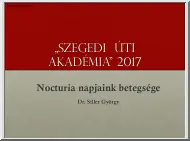 Dr. Siller György - Nocturia napjaink
