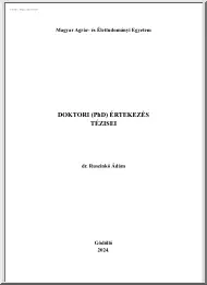dr. Ruszinkó Ádám - A magyar egészségturizmus sikertényezőinek és a gyógyturizmus eredményességének vizsgálata
