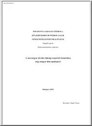 Rajtik Tímea - A mai magyar deviáns