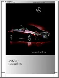 Mercedes-Benz E-osztály kezelési