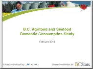 B.C. Agrifood and Seafood Domestic Consumption Study