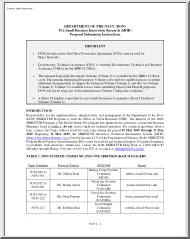 19.2 Small Business Innovation Research (SBIR), Proposal Submission Instructions
