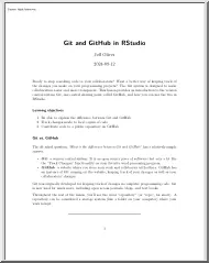Jeff Oliver - Git and GitHub in RStudio