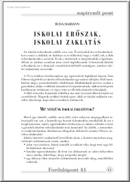 Buda Mariann - iskolai erőszak, iskolai zaklatás
