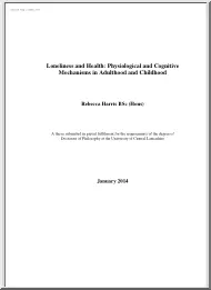 Rebecca Harris - Loneliness and Health