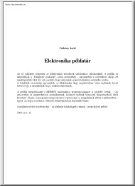 Csákány Antal - Elektronika