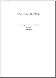 A Tisztaság 2001 Kft. stratégiájának elemzése